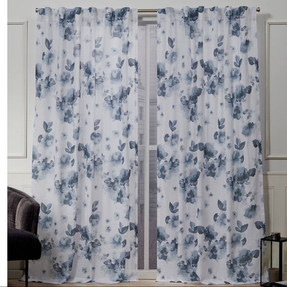 nicole miller curtains with buttons